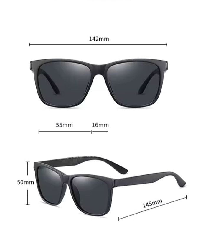 Dimension lunette polraisées pour le golf modèle TR