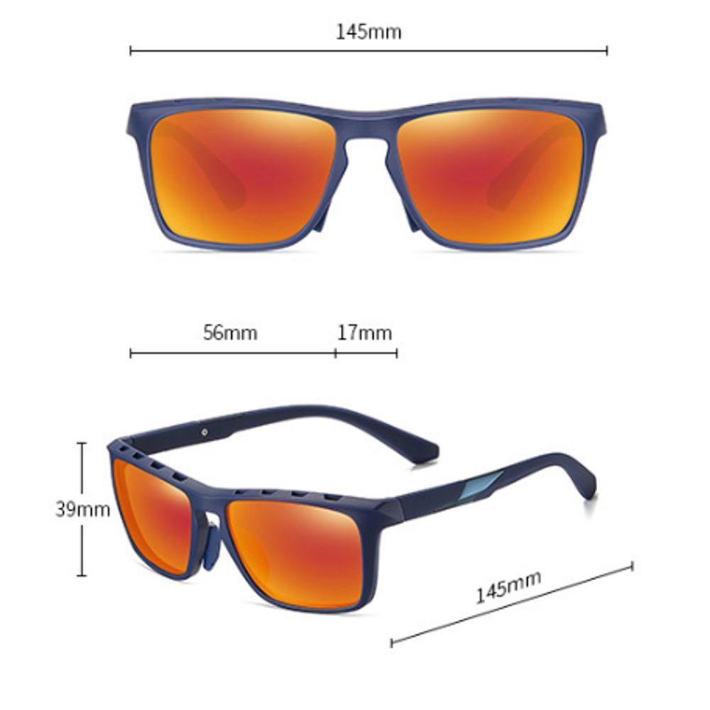 Dimension lunette polraisées pour le golf modèle TR75