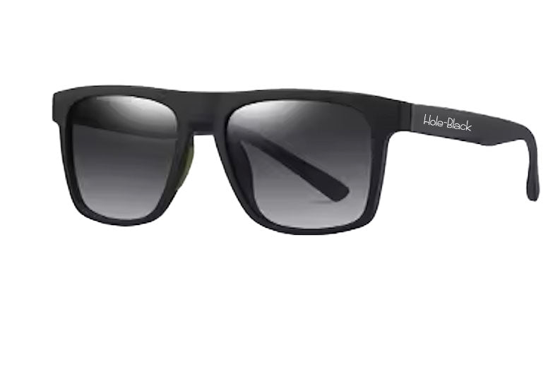 Hole Black Golf Lunettes de soleil Noir Vert