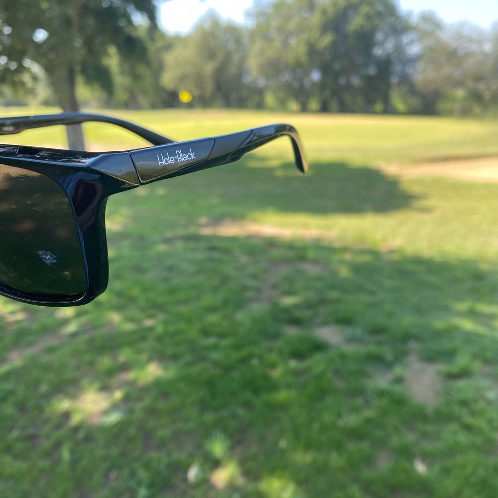 Hole Black Golf Lunettes Polarisées Noire
