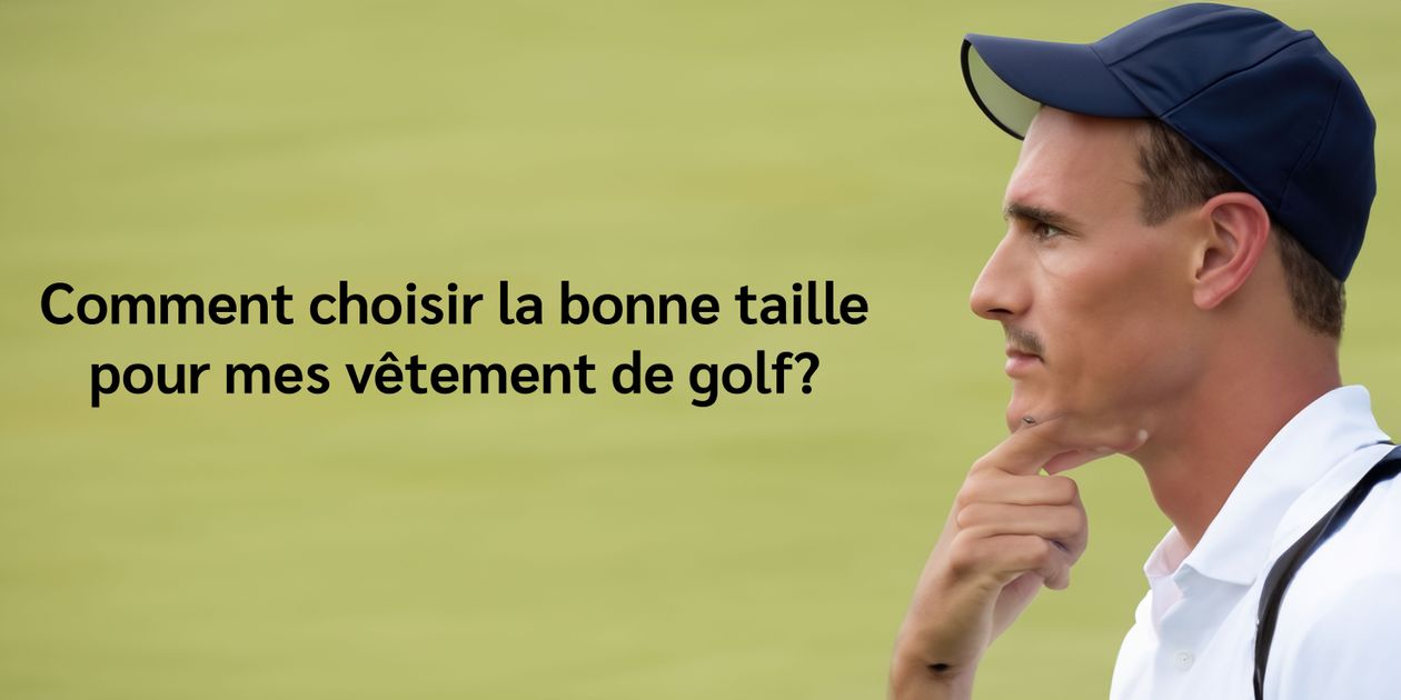 Comment choisir la bonne taille pour mes vêtements de golf ?