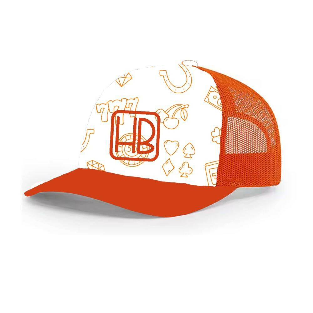Casquette Golf Orange HB 