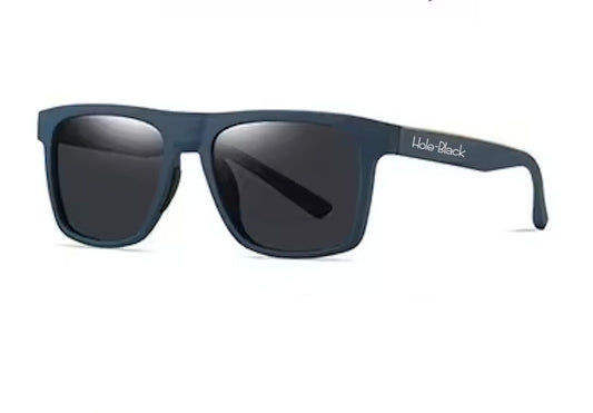 Hole Black Golf Lunettes de soleil Bleu Noir