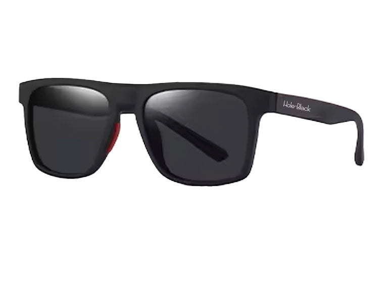 Hole Black Golf Lunettes de soleil Noir Rouge