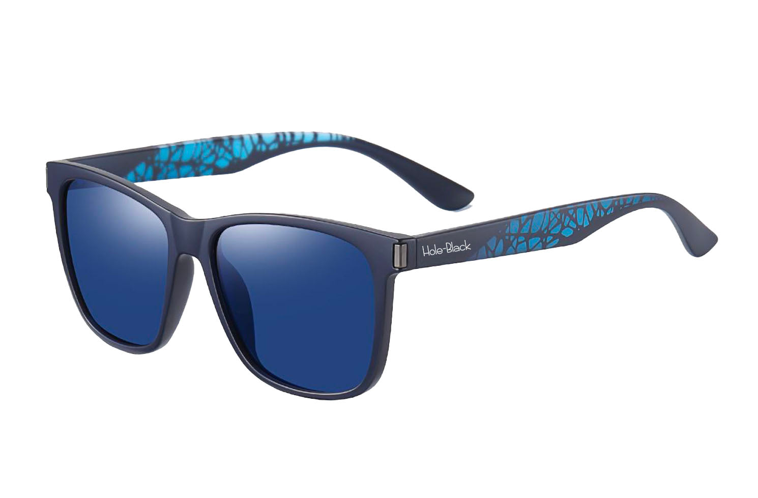 Lunettes de soleil Hole Black Bleu Ocean Hole Black Golf