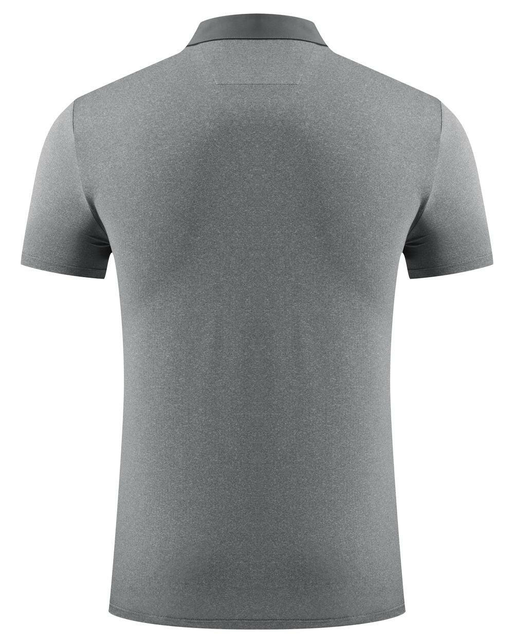 Polo Hole Black Golf Gris Homme