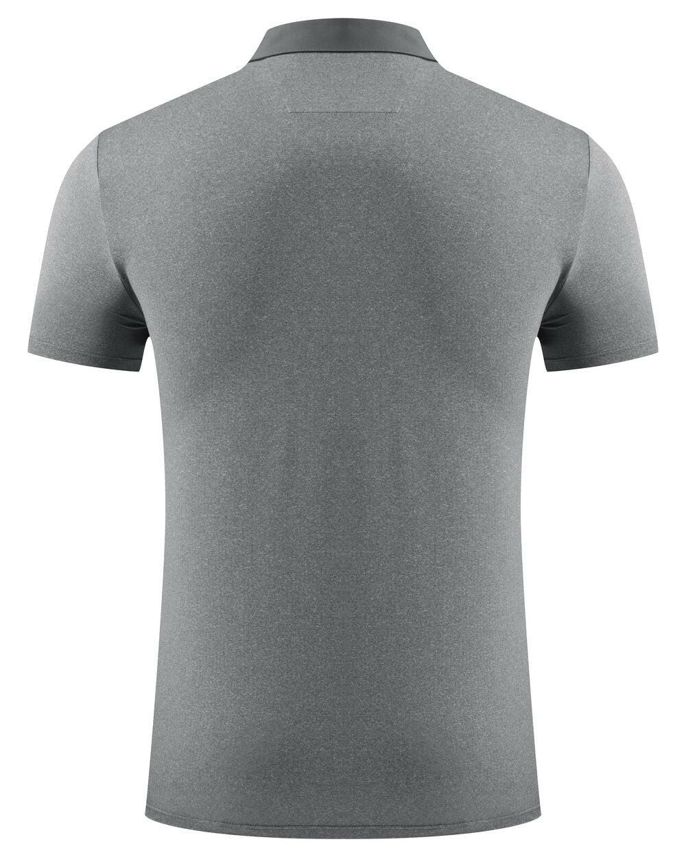 Polo Hole Black Golf Gris Homme