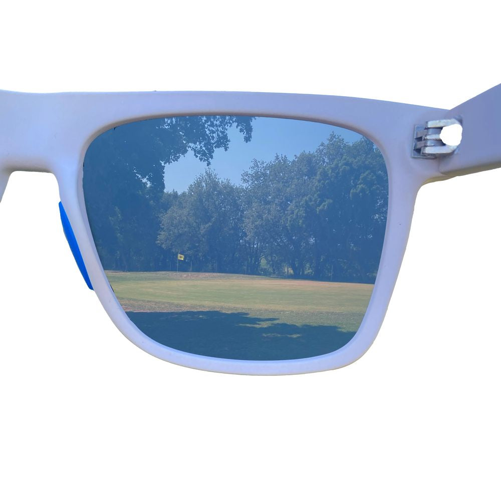 Hole Black Golf Filtre Lunettes Polarisées blanc bleu