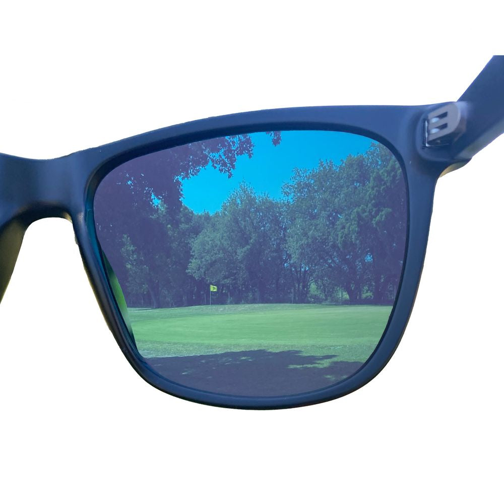 Hole Black Golf Filtre Lunettes Polarisées Noire et orange