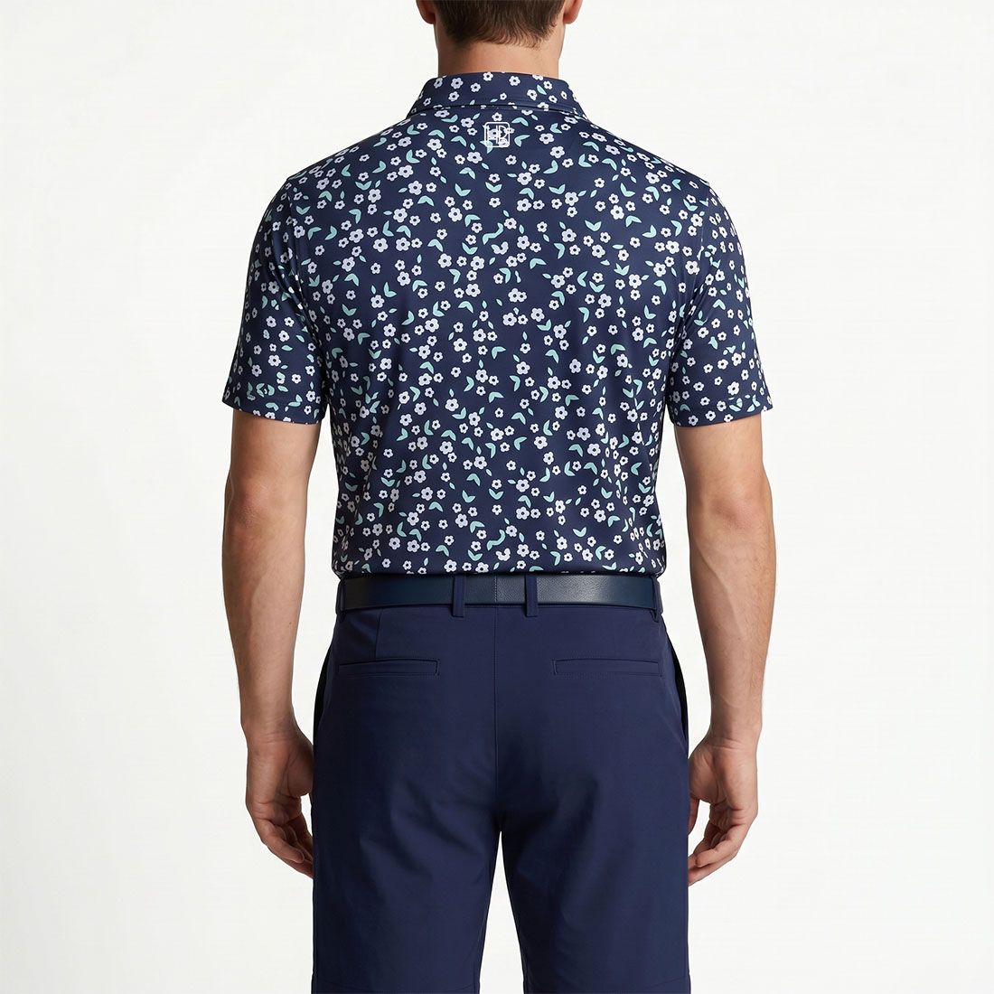 HB Fusion Polo de golf Marine Homme Liberty