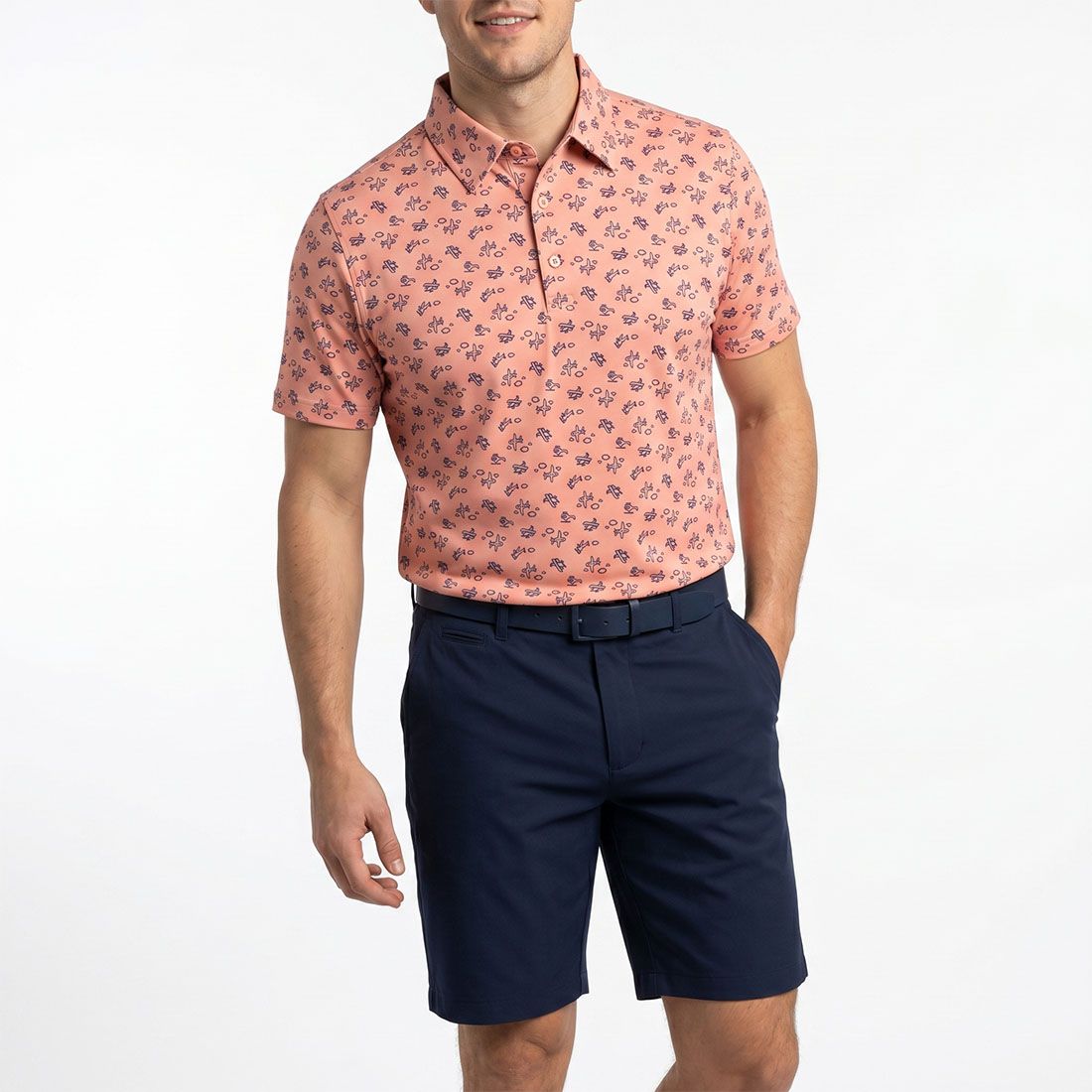 トップス trvo black hole polo Golf Clothing Specialist | Hole Black Golf